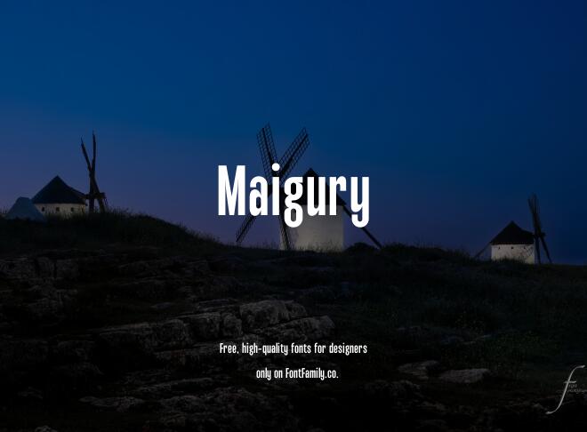 Maigury Font