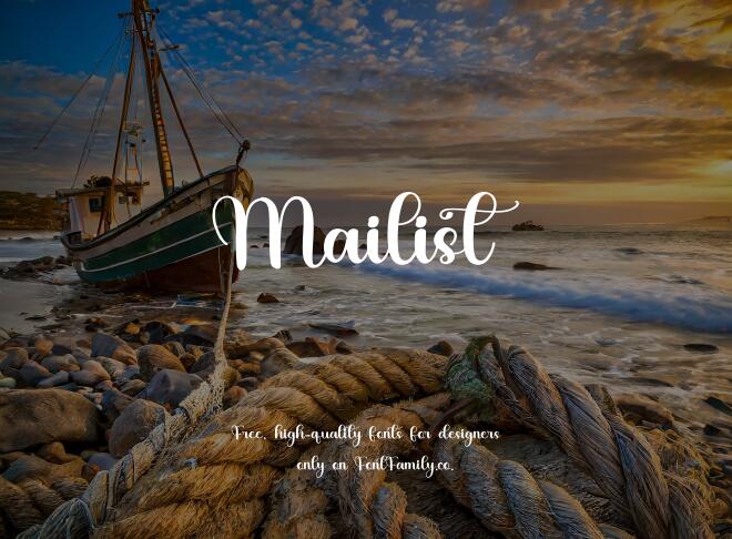 Mailist Font