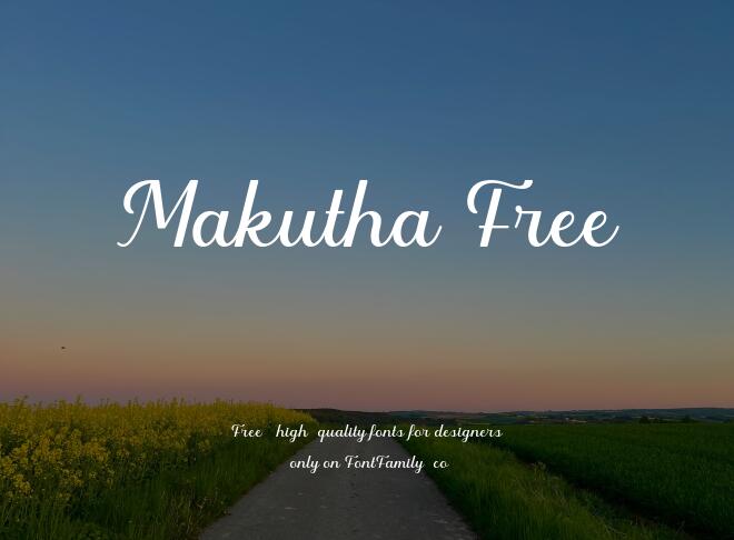 Makutha Free Font
