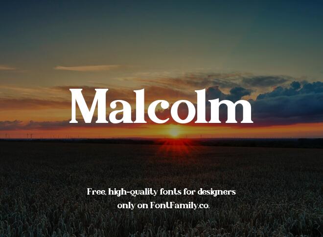 Malcolm Font