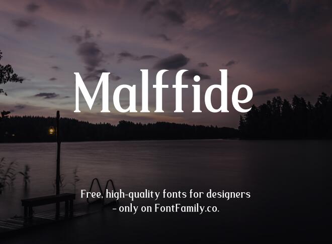 Malffide Font