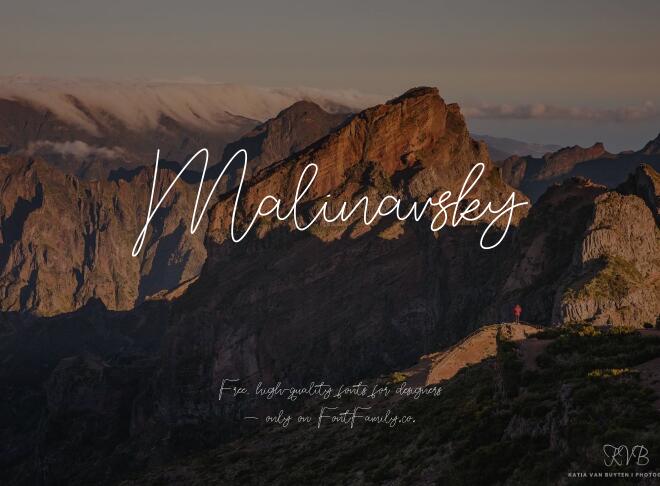 Malinavsky Font