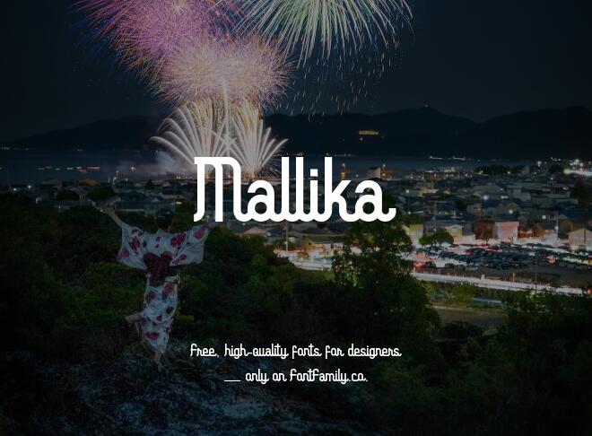 Mallika Font
