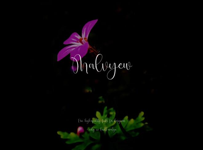 Malvyew Font