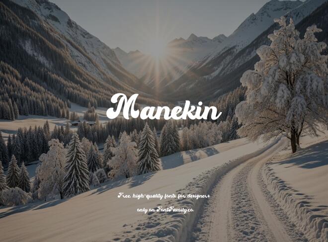 Manekin Font
