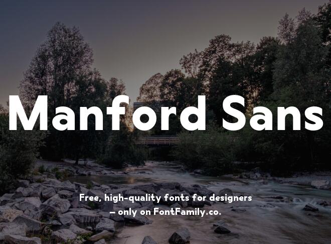 Manford Sans Font