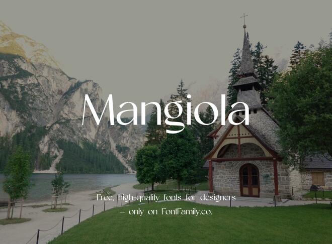 Mangiola Font