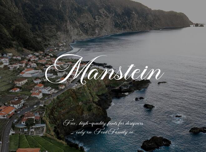 Manstein Font