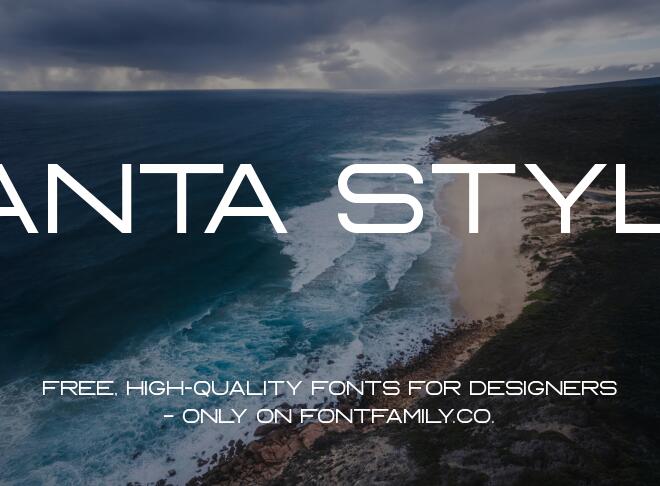 Manta Style Font