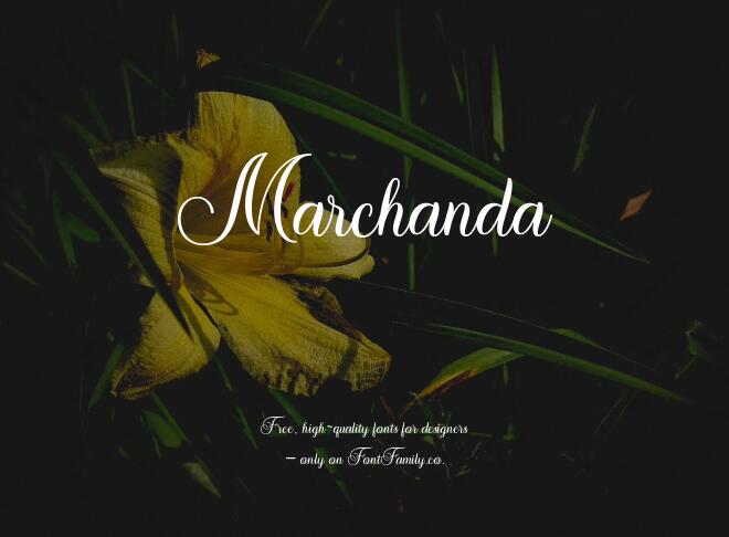 Marchanda Font