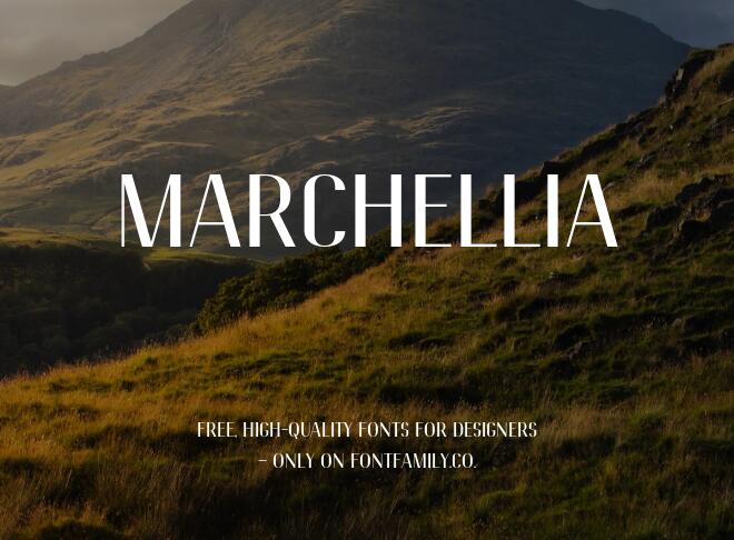 Marchellia Font