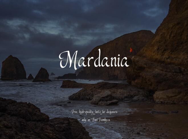 Mardania Font