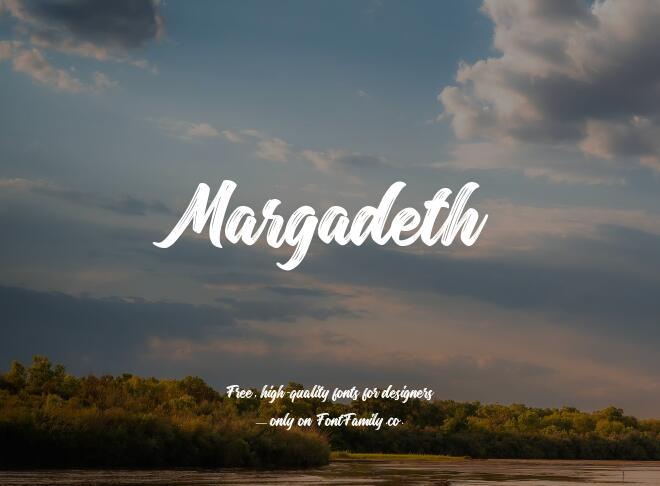 Margadeth Font
