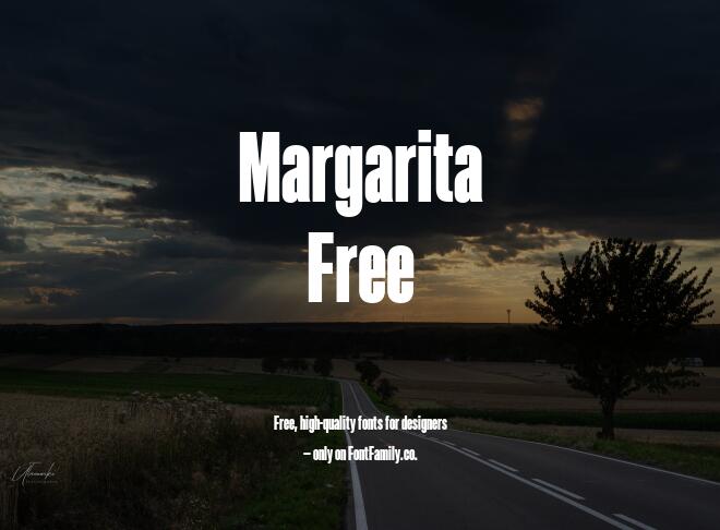 Margarita Free Font