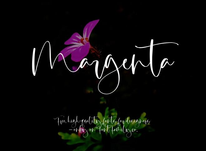 Margenta Font