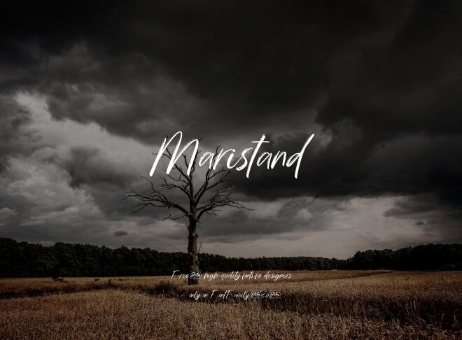 Maristand Font