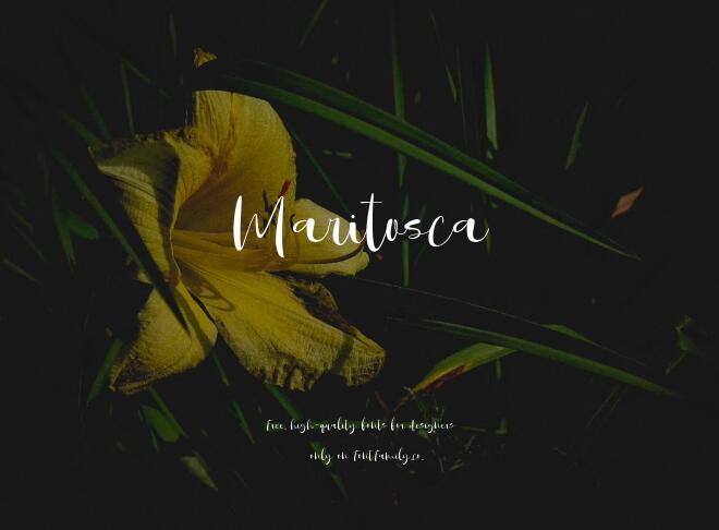 Maritosca Font