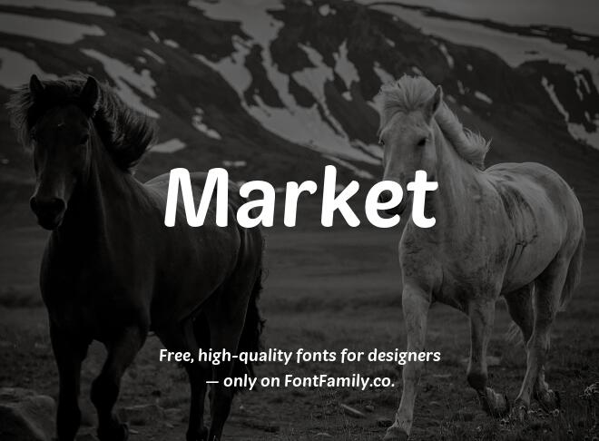 Market Font