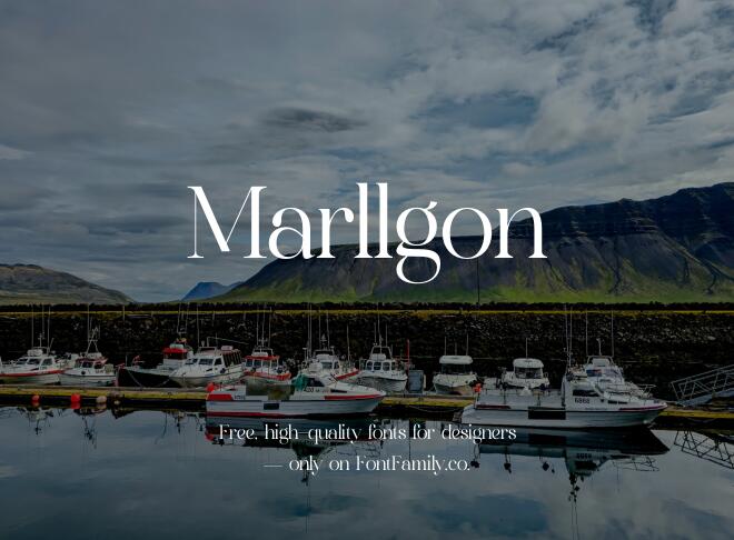 Marllgon Font