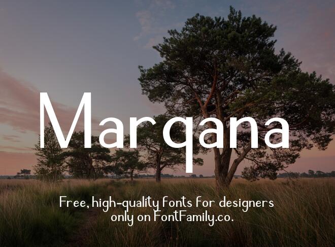 Marqana Font