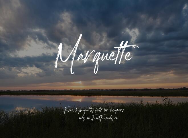 Marquette Font