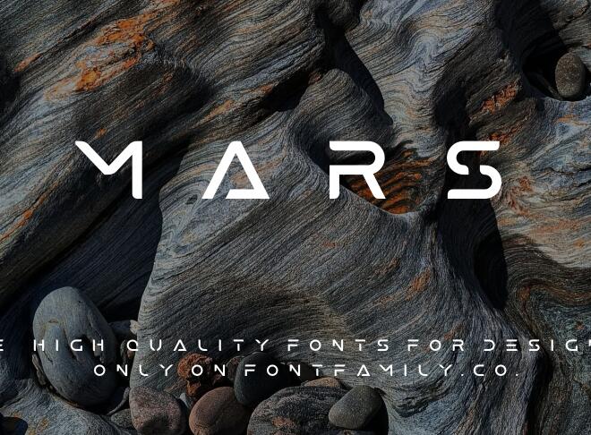 Mars Font