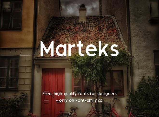 Marteks Font