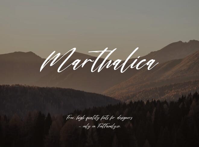 Marthalica Font