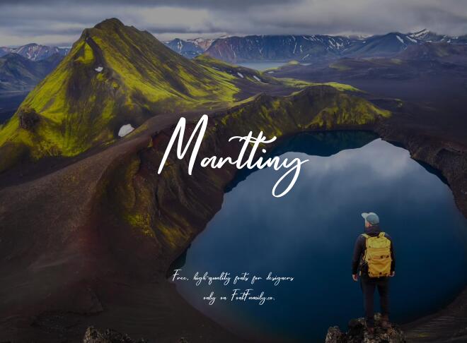 Marttiny Font