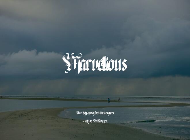 Marvellious Font