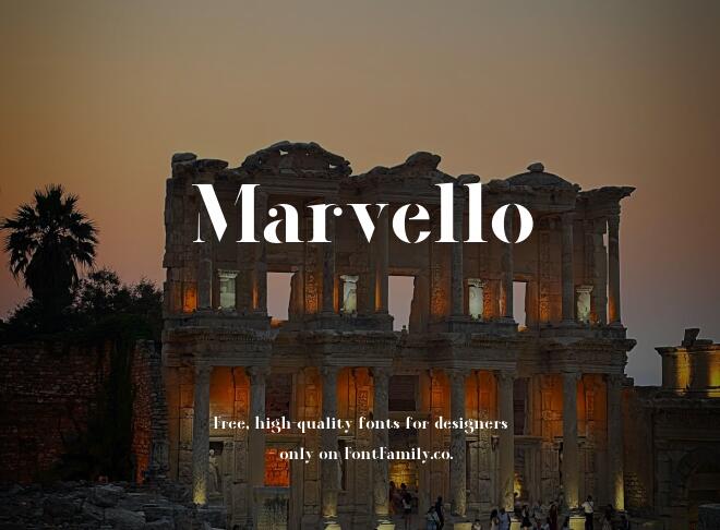 Marvello Font