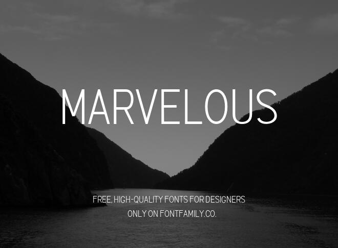 Marvelous Font