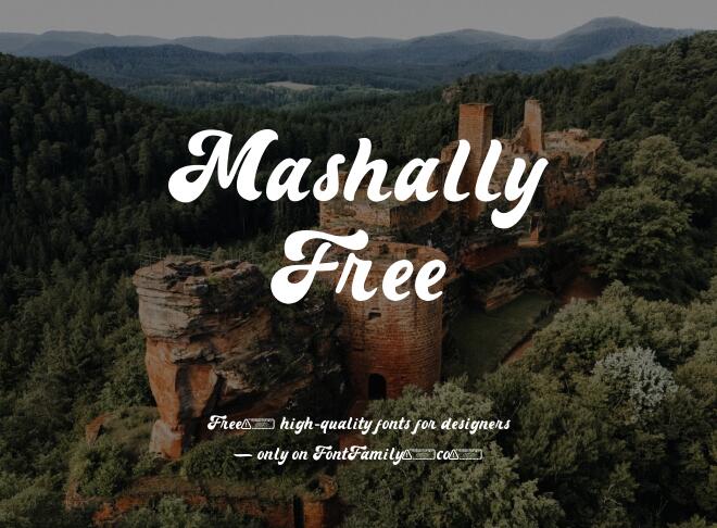 Mashally Free Font