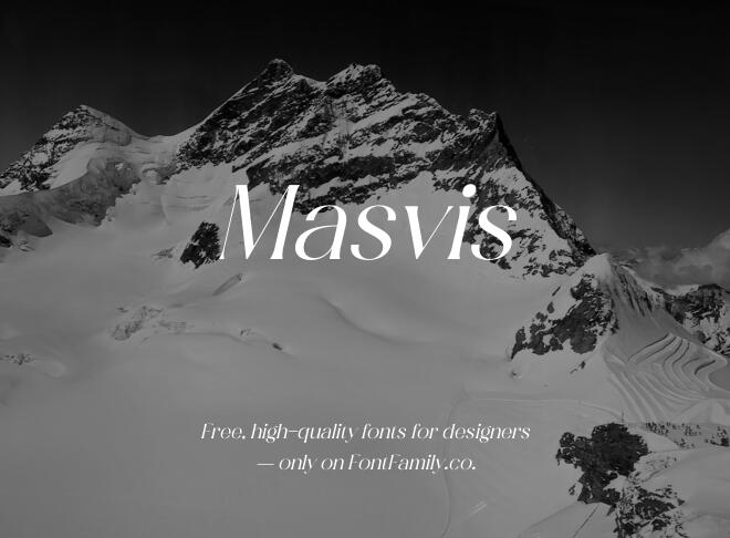 Masvis Font