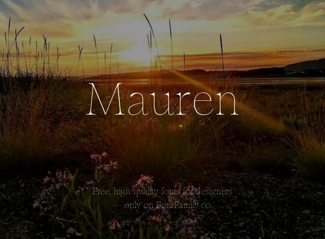 Mauren Font