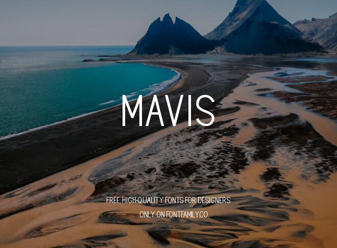 Mavis Font