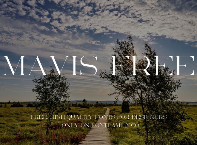 Mavis Free Font
