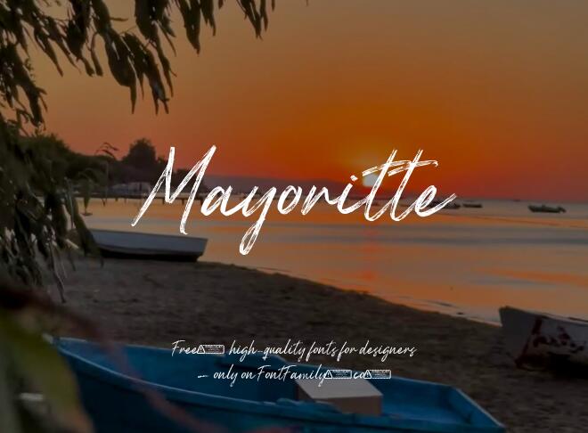 Mayoritte Font