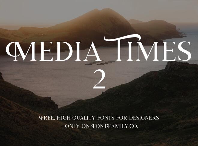 Media Times 2 Font