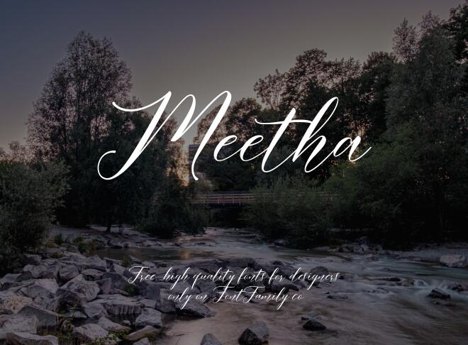 Meetha Font