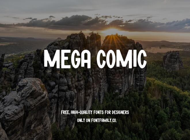 Mega Comic Font