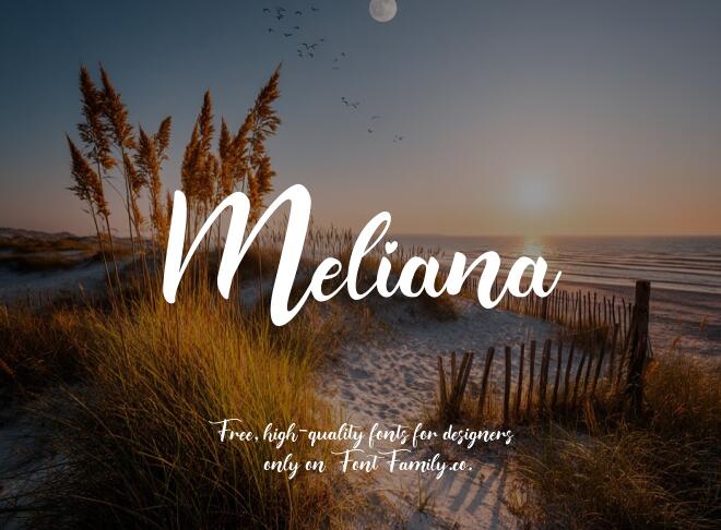 Meliana Font
