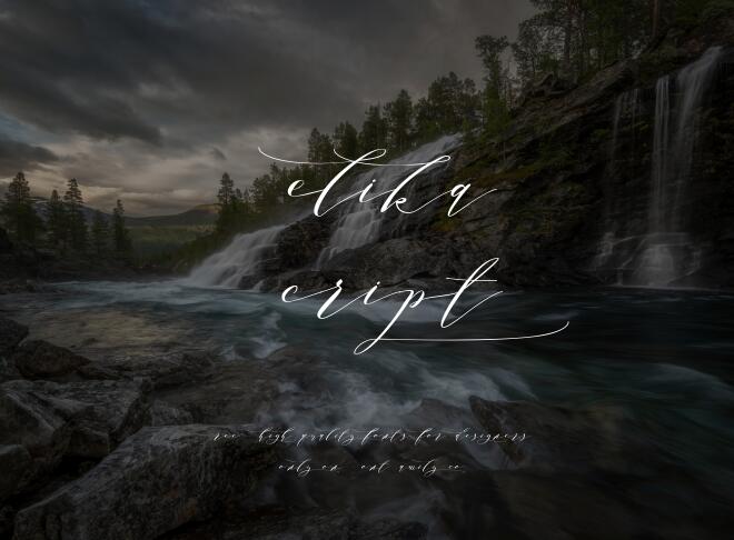 Melika Script Font