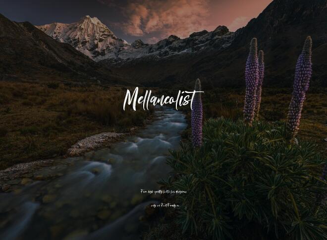 Mellancolist Font