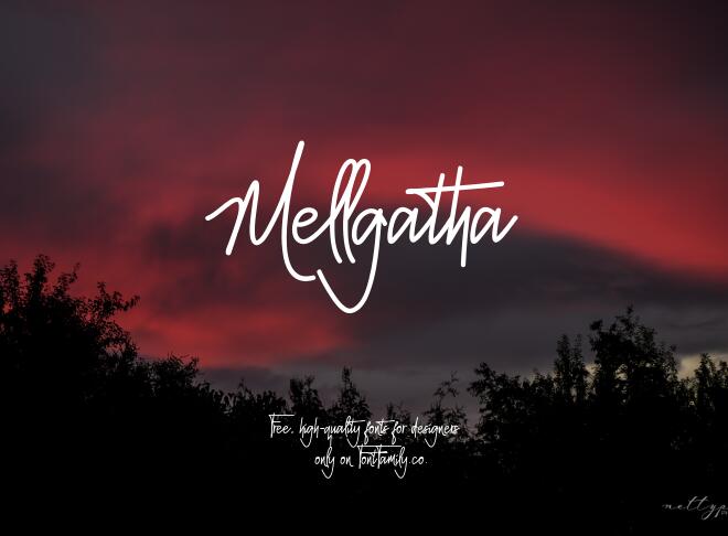 Mellgatha Font