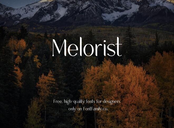 Melorist Font
