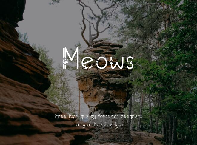 Meows Font