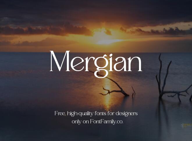 Mergian Font
