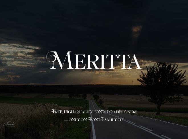 Meritta Font