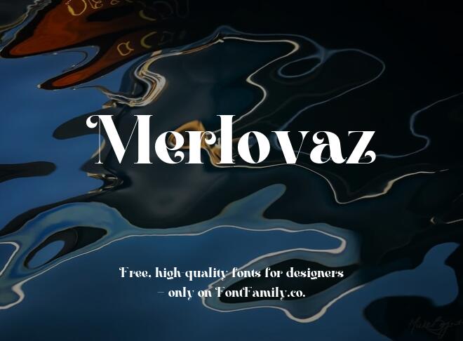 Merlovaz Font